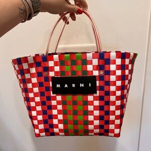 Marni Market Basket Bag